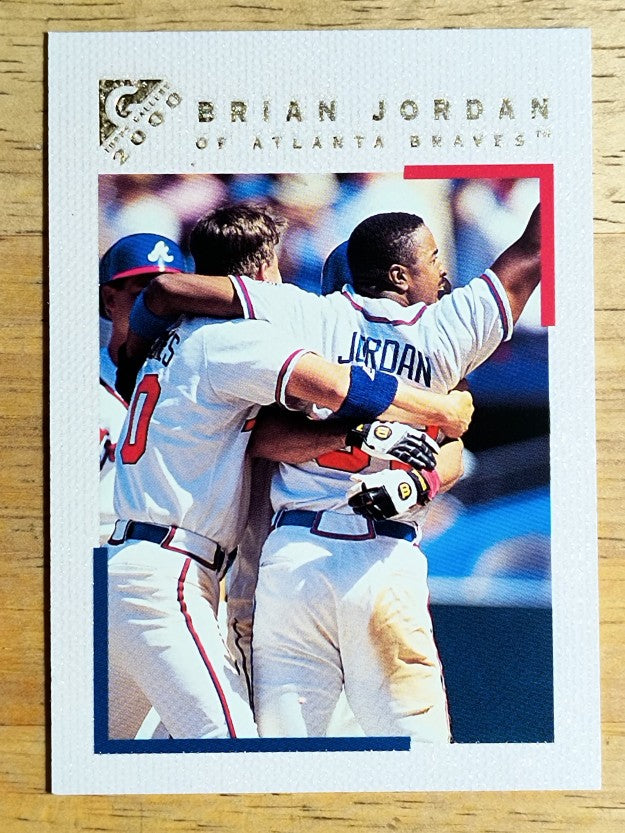 2000 Topps Gallery #52 Brian Jordan
