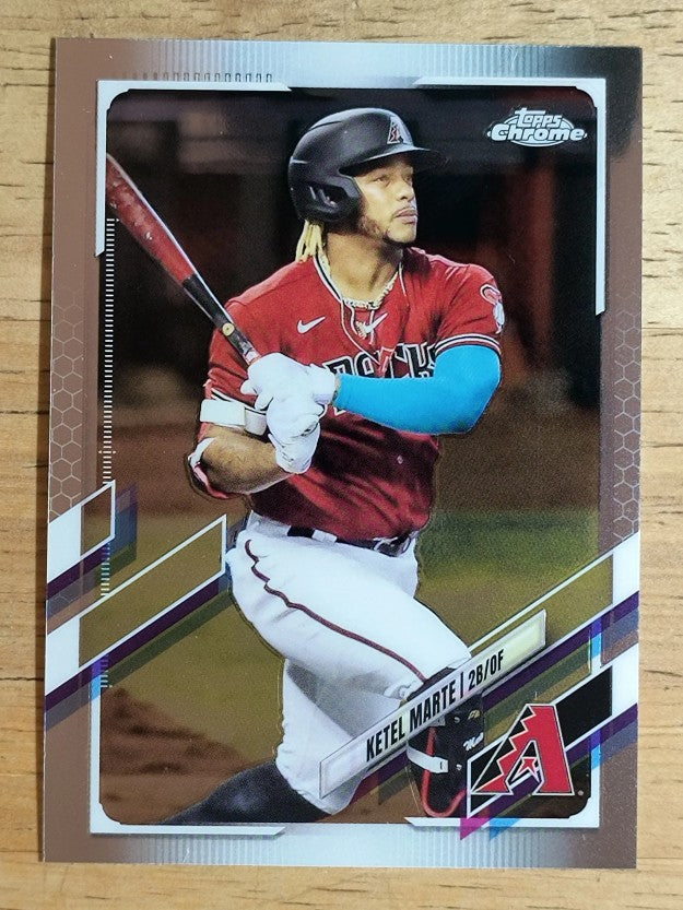 2021 Topps Chrome #116 Ketel Marte
