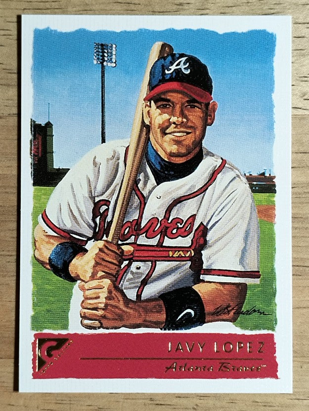 2001 Topps Gallery #37 Javy Lopez