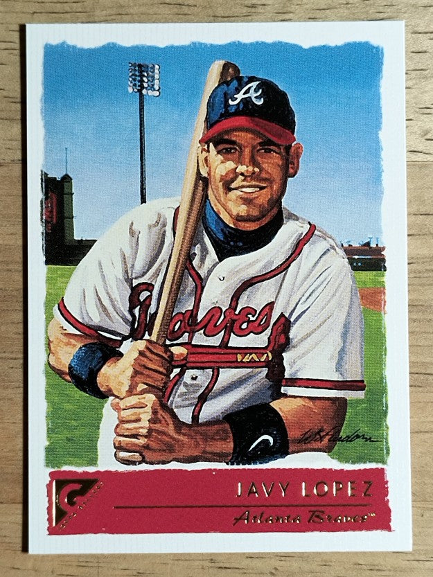 2001 Topps Gallery #37 Javy Lopez