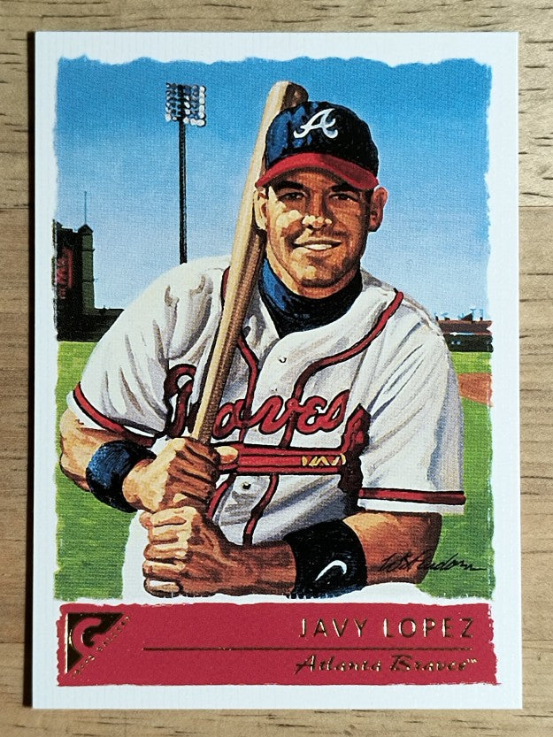 2001 Topps Gallery #37 Javy Lopez