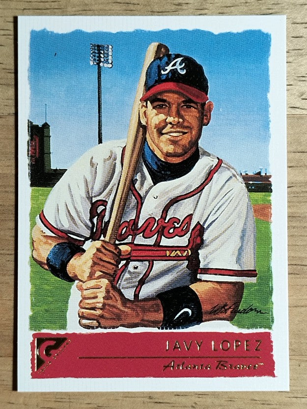 2001 Topps Gallery #37 Javy Lopez