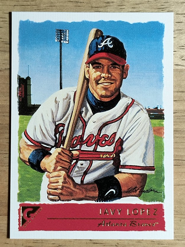 2001 Topps Gallery #37 Javy Lopez