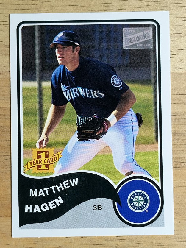 2003 Bazooka #212 Matthew Hagen RC