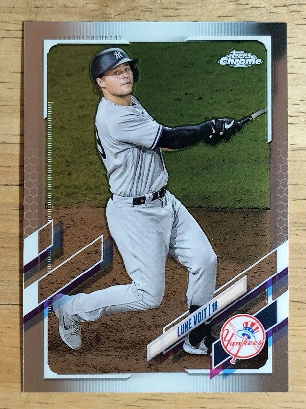 2021 Topps Chrome #87 Luke Voit