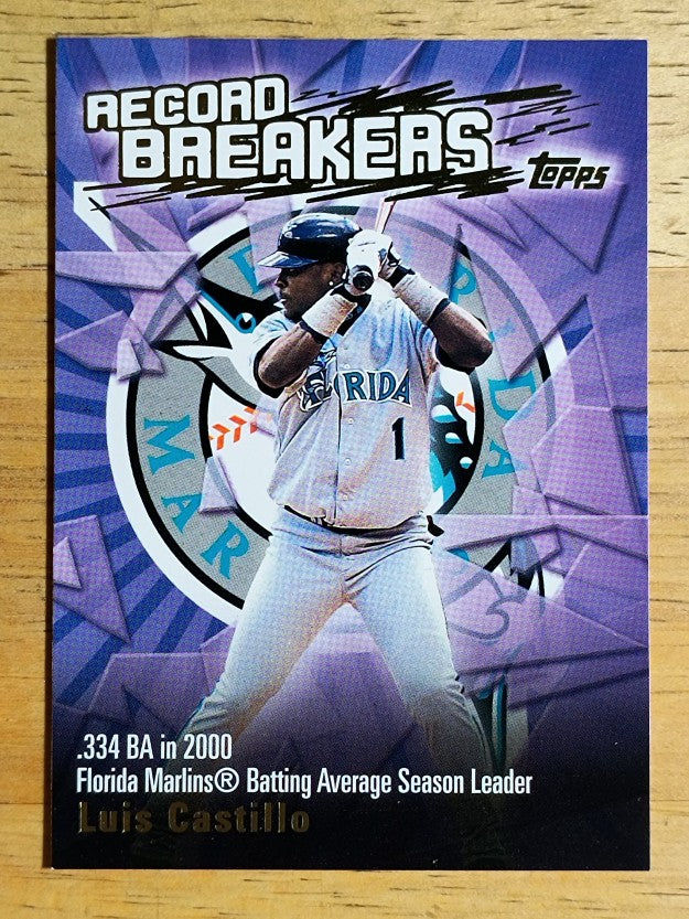 2003 Topps Record Breakers #LC Luis Castillo