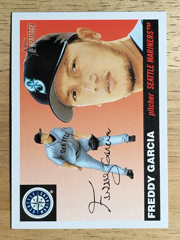 2004 Topps Heritage #196 Freddy Garcia
