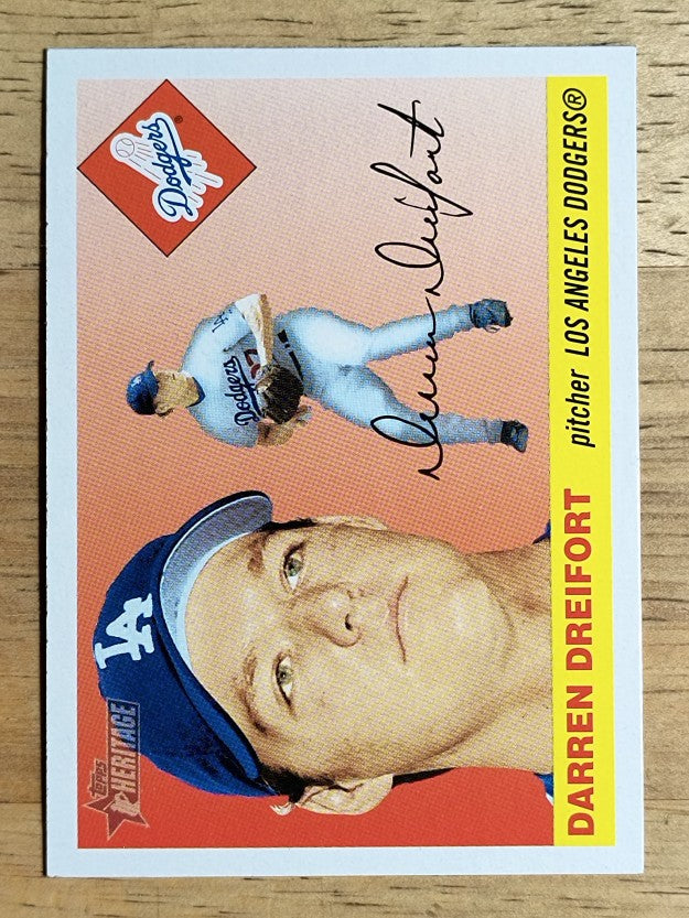 2004 Topps Heritage #238 Darren Dreifort