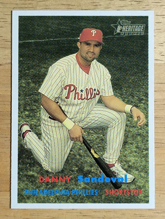 2006 Topps Heritage #144 Danny Sandoval RC
