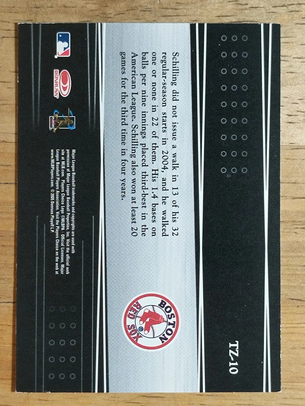 2005 Zenith Team Zenith #10 Curt Schilling