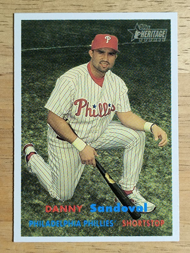 2006 Topps Heritage #144 Danny Sandoval RC