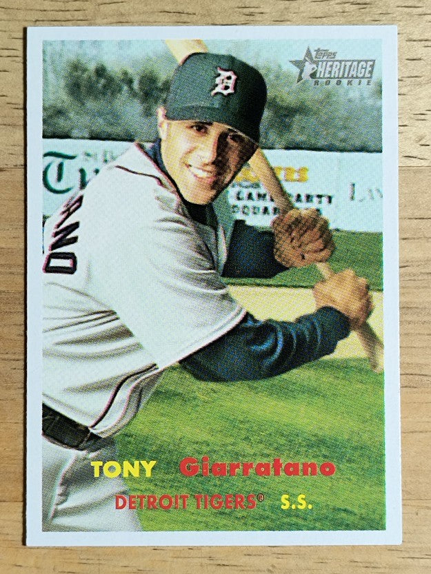 2006 Topps Heritage #146 Tony Giarratano
