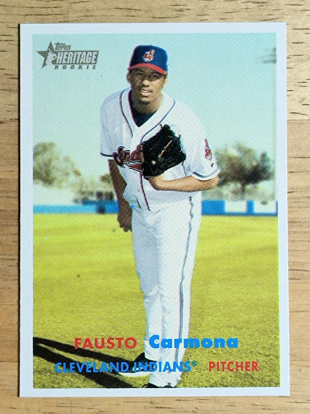 2006 Topps Heritage #150 Fausto Carmona