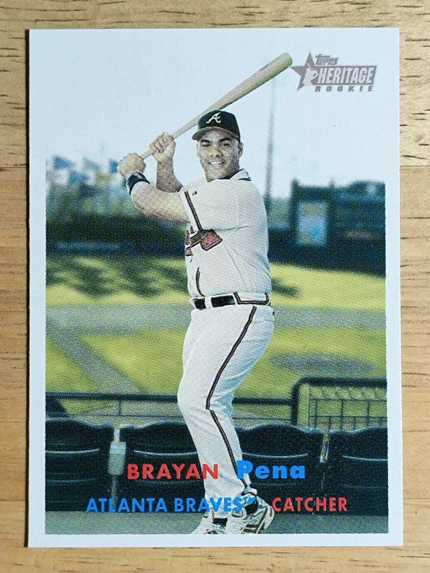 2006 Topps Heritage #225 Brayan Pena