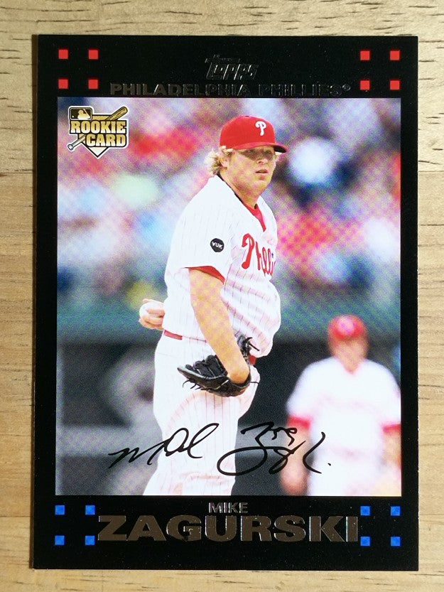2007 Topps Update #198 Mike Zagurski RC