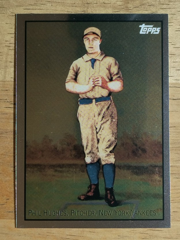 2008 Topps Chrome Trading Card History #TCHC48 Phil Hughes