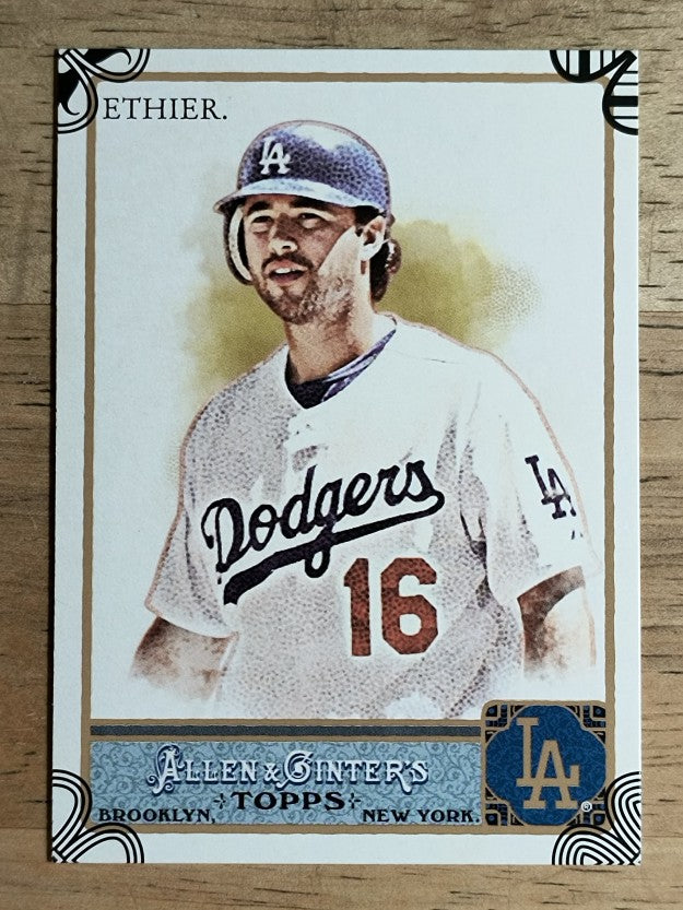 2011 Topps Allen and Ginter Code Cards #226 Andre Ethier