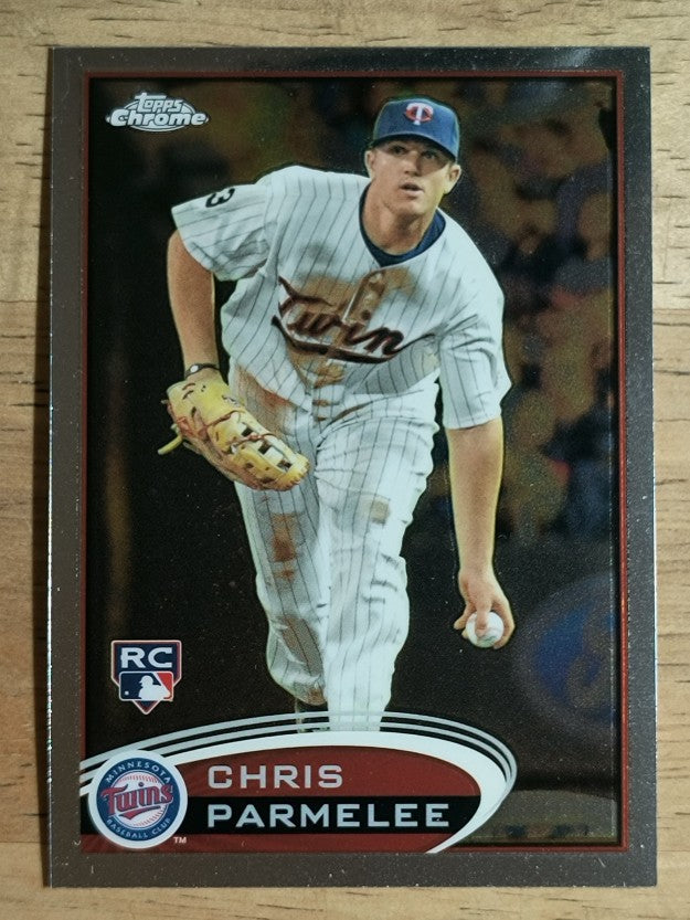 2012 Topps Chrome #162 Chris Parmelee RC