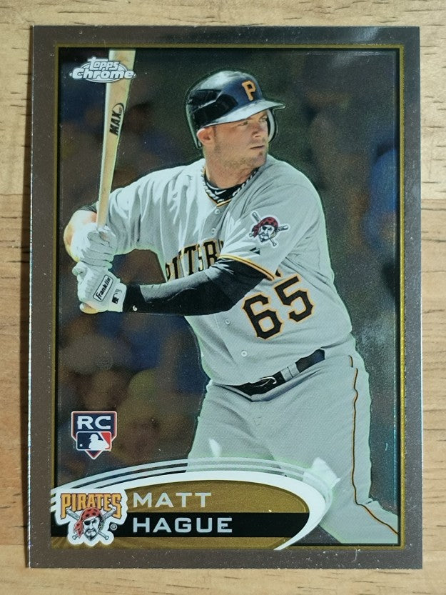 2012 Topps Chrome #190 Matt Hague RC