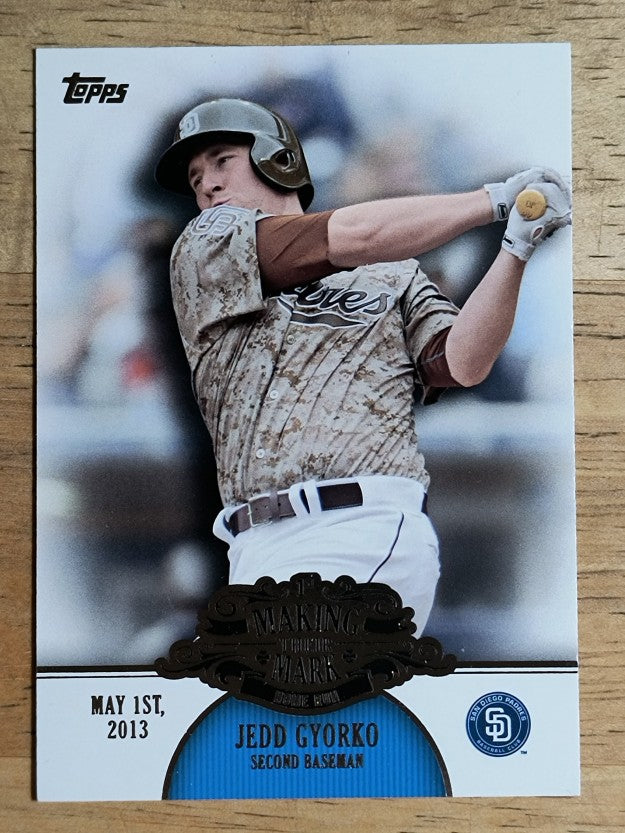2013 Topps Making Their Mark #MM44 Jedd Gyorko