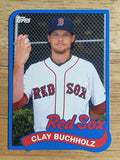 2014 Topps '89 Topps Die Cut Minis #TMCB Clay Buchholz UPD