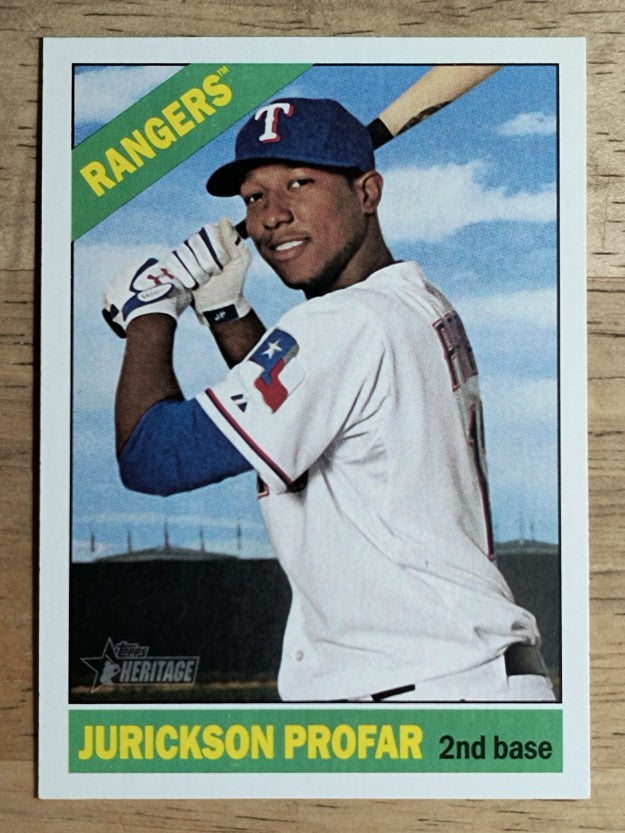 2015 Topps Heritage #346 Jurickson Profar