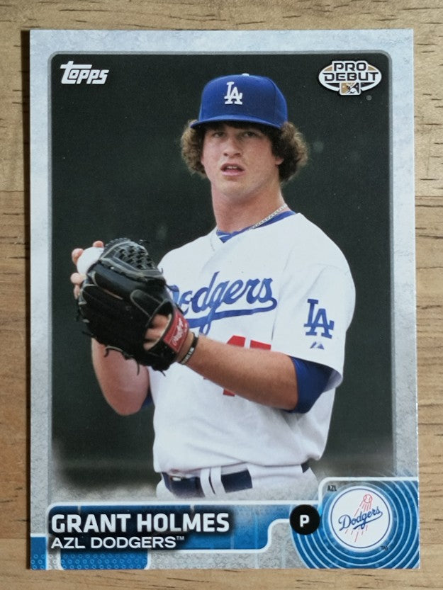 2015 Topps Pro Debut #16 Grant Holmes