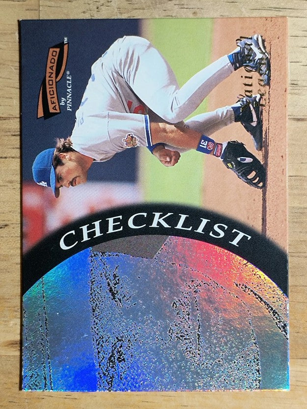 1996 Pinnacle Aficionado #198 Mike Piazza CL