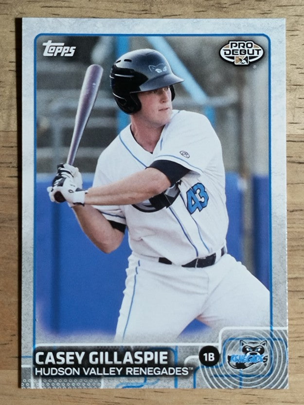 2015 Topps Pro Debut #151 Casey Gillaspie