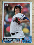 2015 Topps Pro Debut #173 Luke Jackson