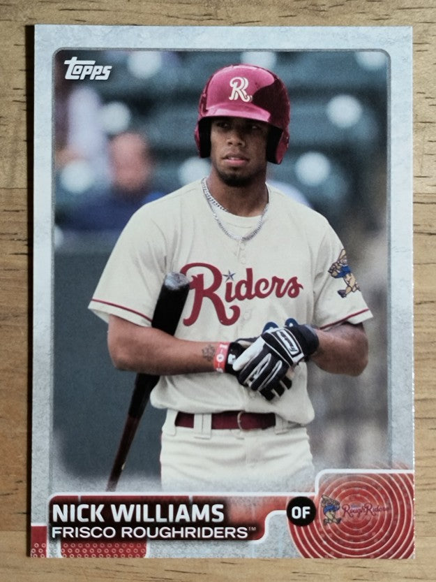 2015 Topps Pro Debut #191 Nick Williams