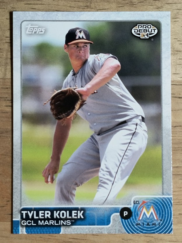 2015 Topps Pro Debut #200A Tyler Kolek