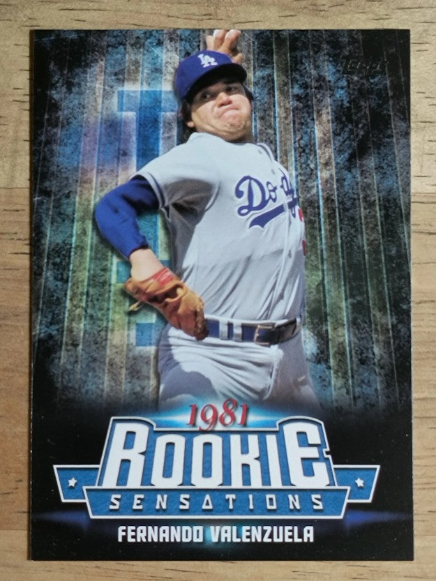 2015 Topps Update Rookie Sensations #RS10 Fernando Valenzuela