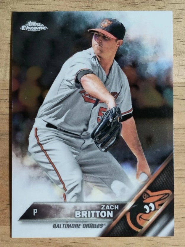 2016 Topps Chrome #155 Zach Britton
