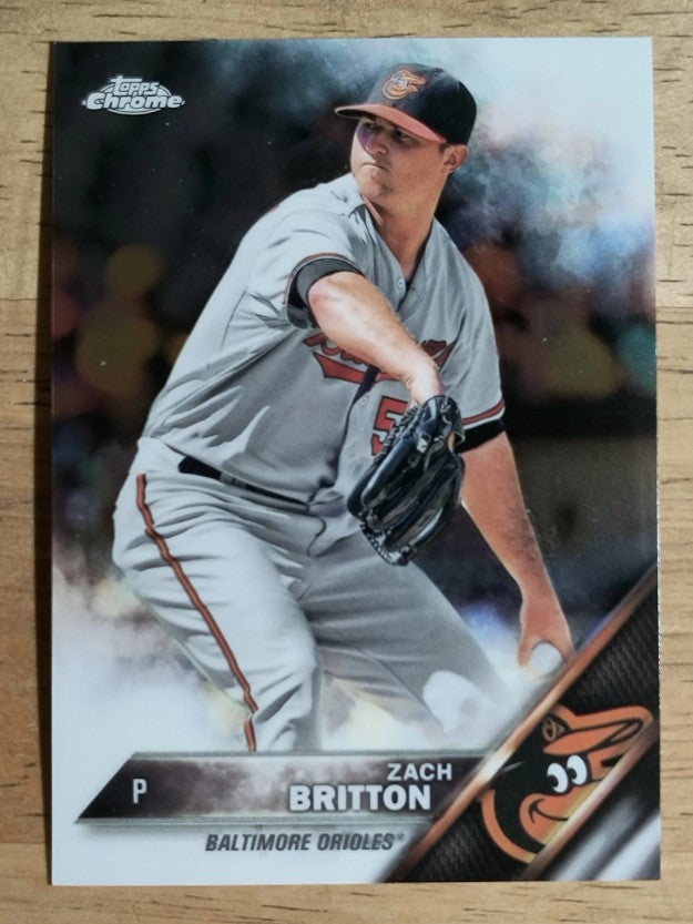 2016 Topps Chrome #155 Zach Britton