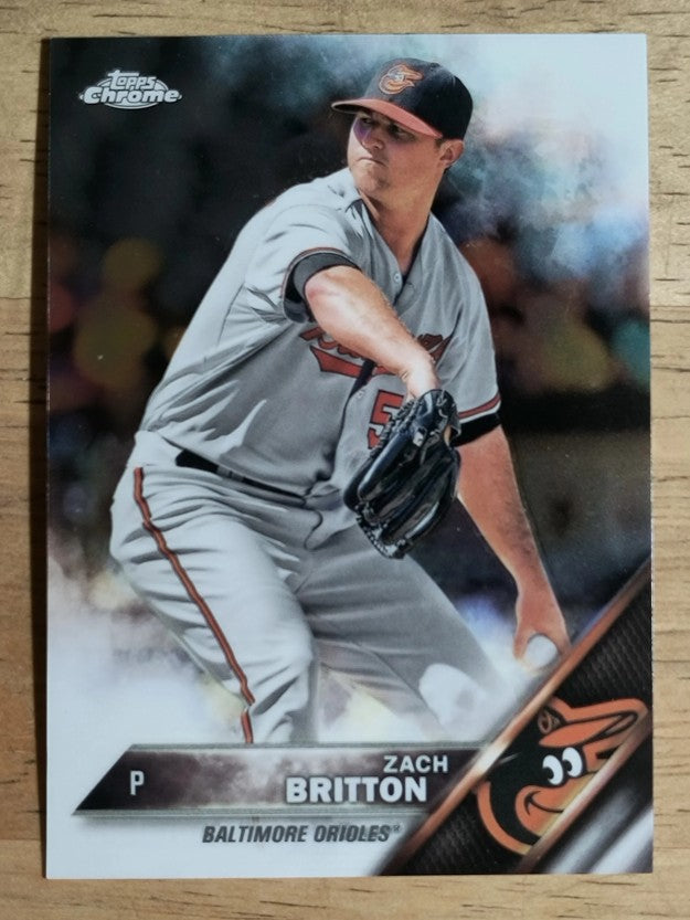 2016 Topps Chrome #155 Zach Britton