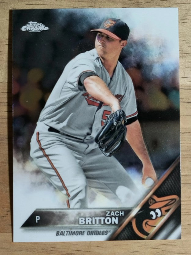 2016 Topps Chrome #155 Zach Britton