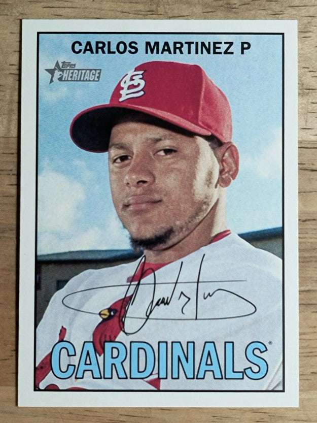 2016 Topps Heritage #36 Carlos Martinez