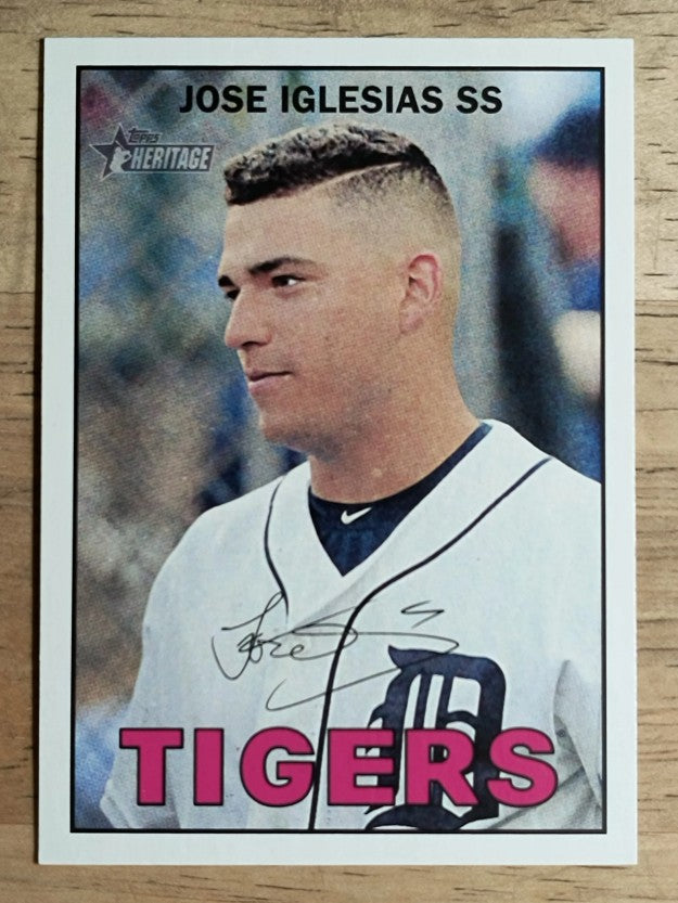 2016 Topps Heritage #79 Jose Iglesias