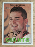 2016 Topps Heritage #95 Chris Heston