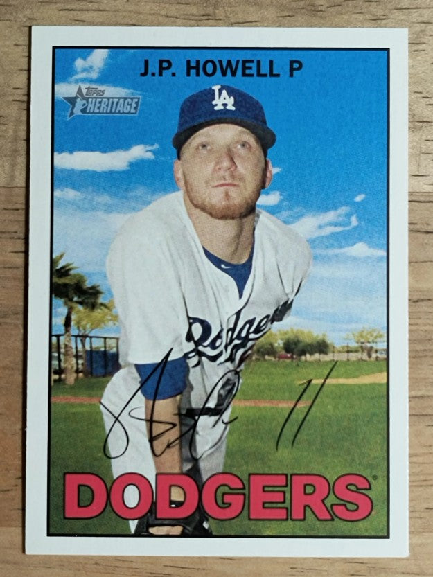 2016 Topps Heritage #217 J.P. Howell