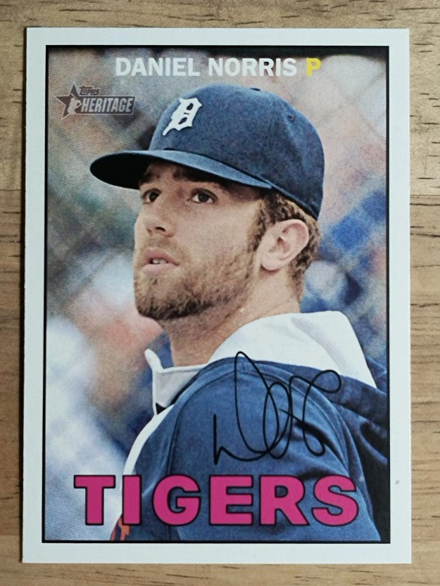 2016 Topps Heritage #404A Daniel Norris