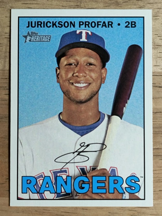 2016 Topps Heritage #665 Jurickson Profar