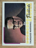 2016 Topps Heritage News Flashbacks #NFTM Thurgood Marshall