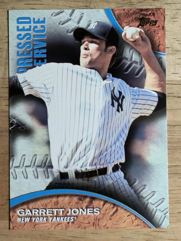 2016 Topps Pressed Into Service #PIS8 Garrett Jones