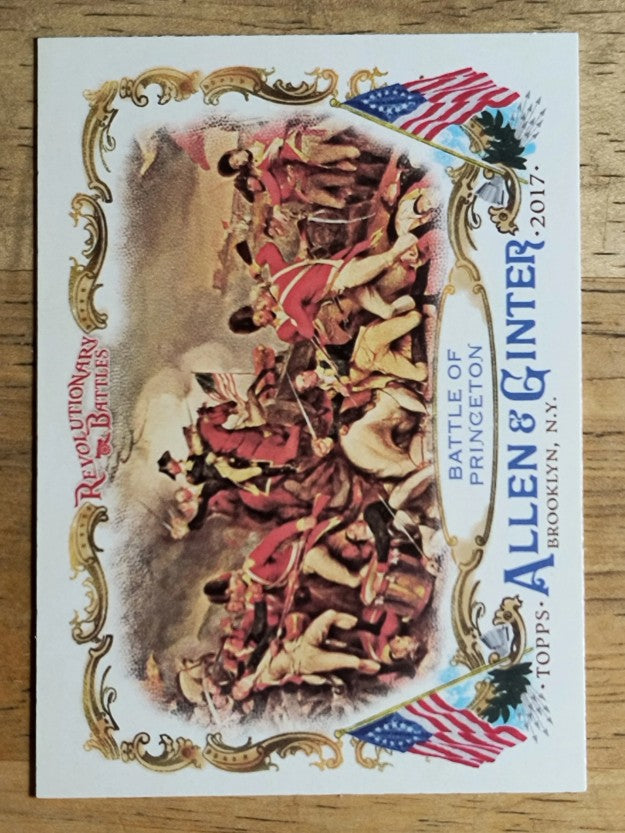 2017 Topps Allen and Ginter Revolutionary Battles #RB6 Battle of Princeton