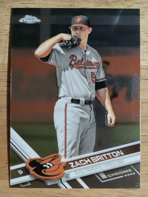 2017 Topps Chrome #152 Zach Britton