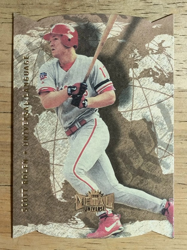 1998 Metal Universe Universal Language #20 Scott Rolen