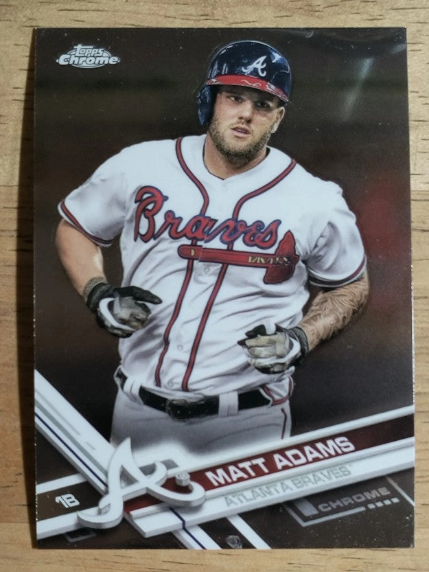 2017 Topps Chrome Update #HMT94 Matt Adams