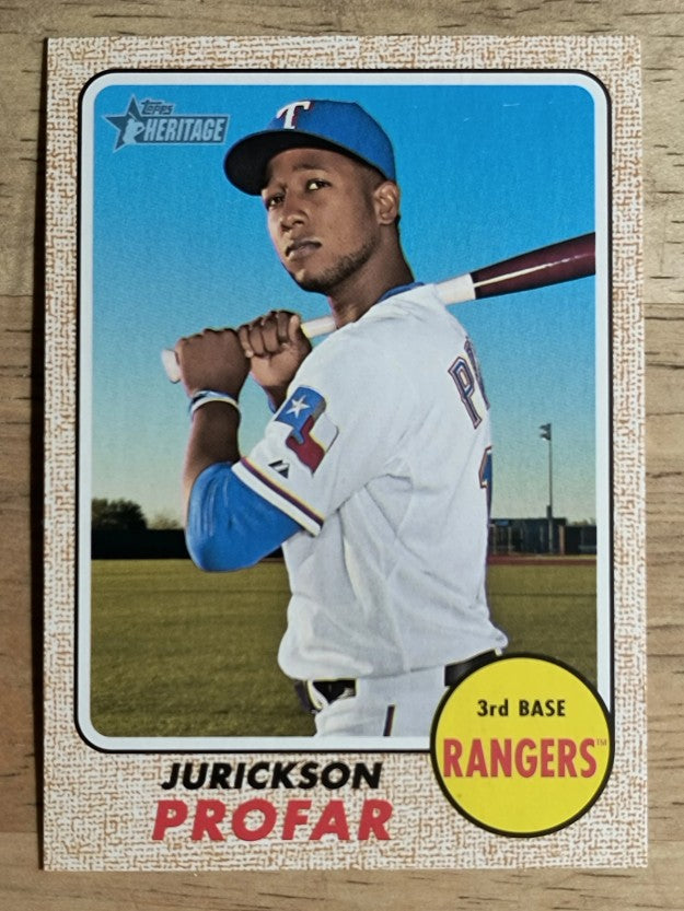 2017 Topps Heritage #296 Jurickson Profar